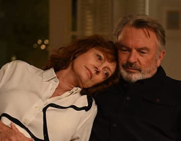 Susan Sarandon and Sam Neill in the 2019 film Blackbird