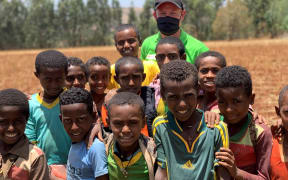 Kiwi Stephen Court works for World Vision in Addis Ababa.