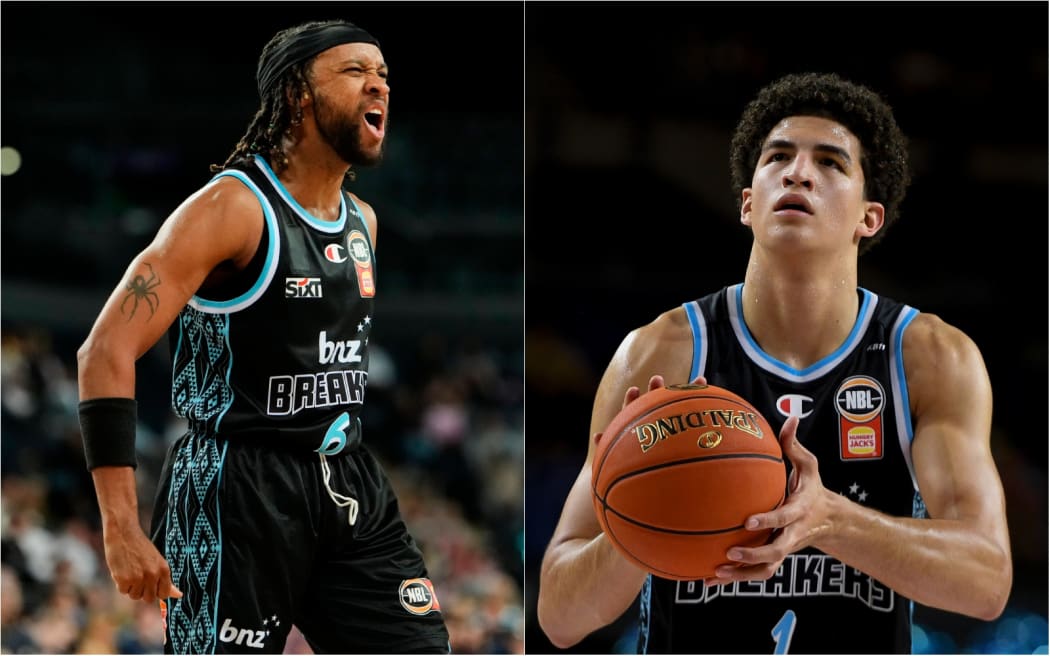 Breakers stars Parker Jackson-Cartwright and Karim Lopez