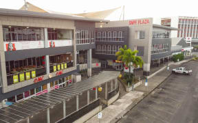 Downtown Apia, Samoa's capital