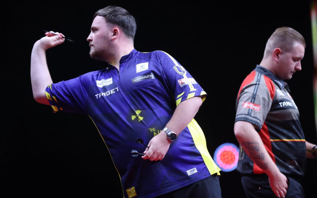 English dart player Luke Littler is credited with a resurgence in the sport's popularity.