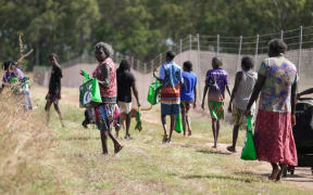 Members of the Wik community in Aurukun set out to gather seeds during the dry season.