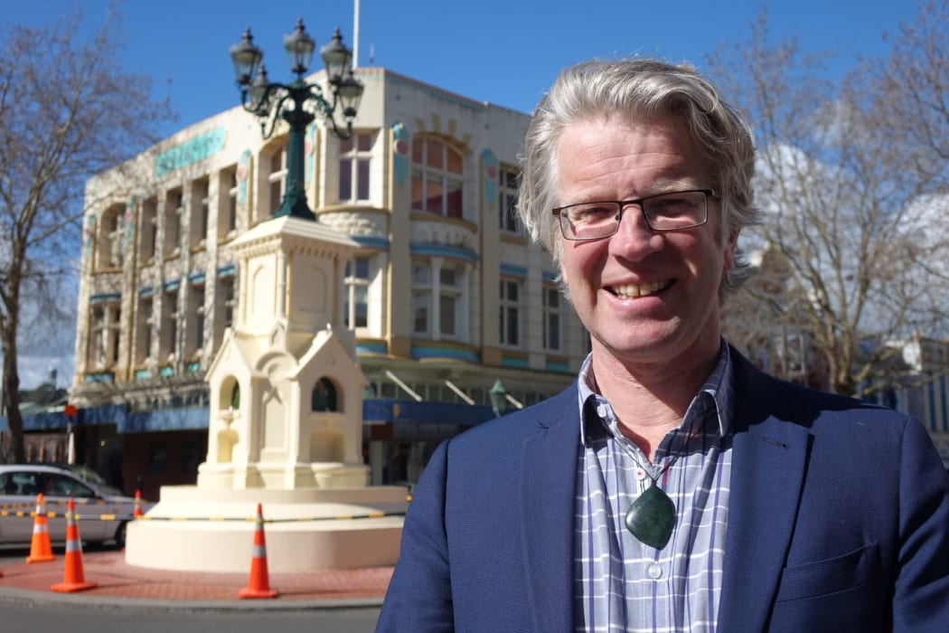 Whanganui mayor Hamish McDouall