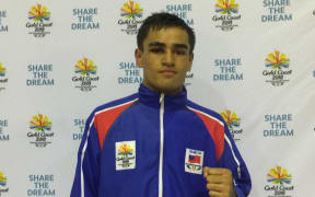 Samoan boxer Ato Plodzicki-Faoagali has a shot at gold at the Commonwealth Games