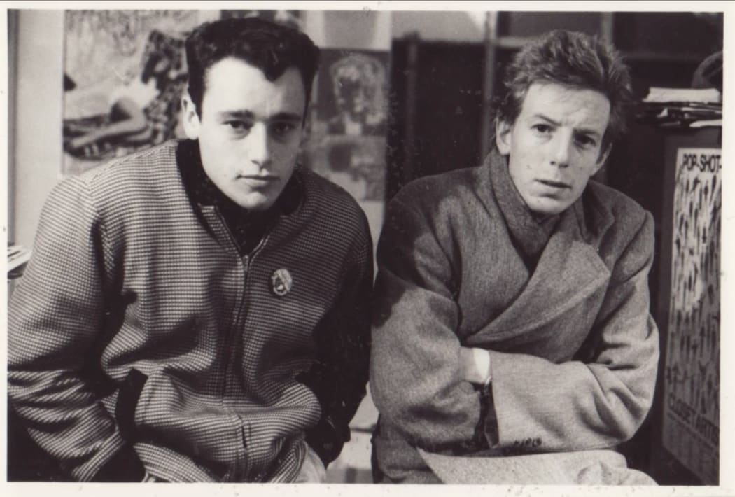 James Pinker and Karel Van Bergen of The Features
