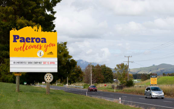 Paeroa has benefitted from more visitors since state highway 25A across the Coromandel Peninsula was closed after a washout.