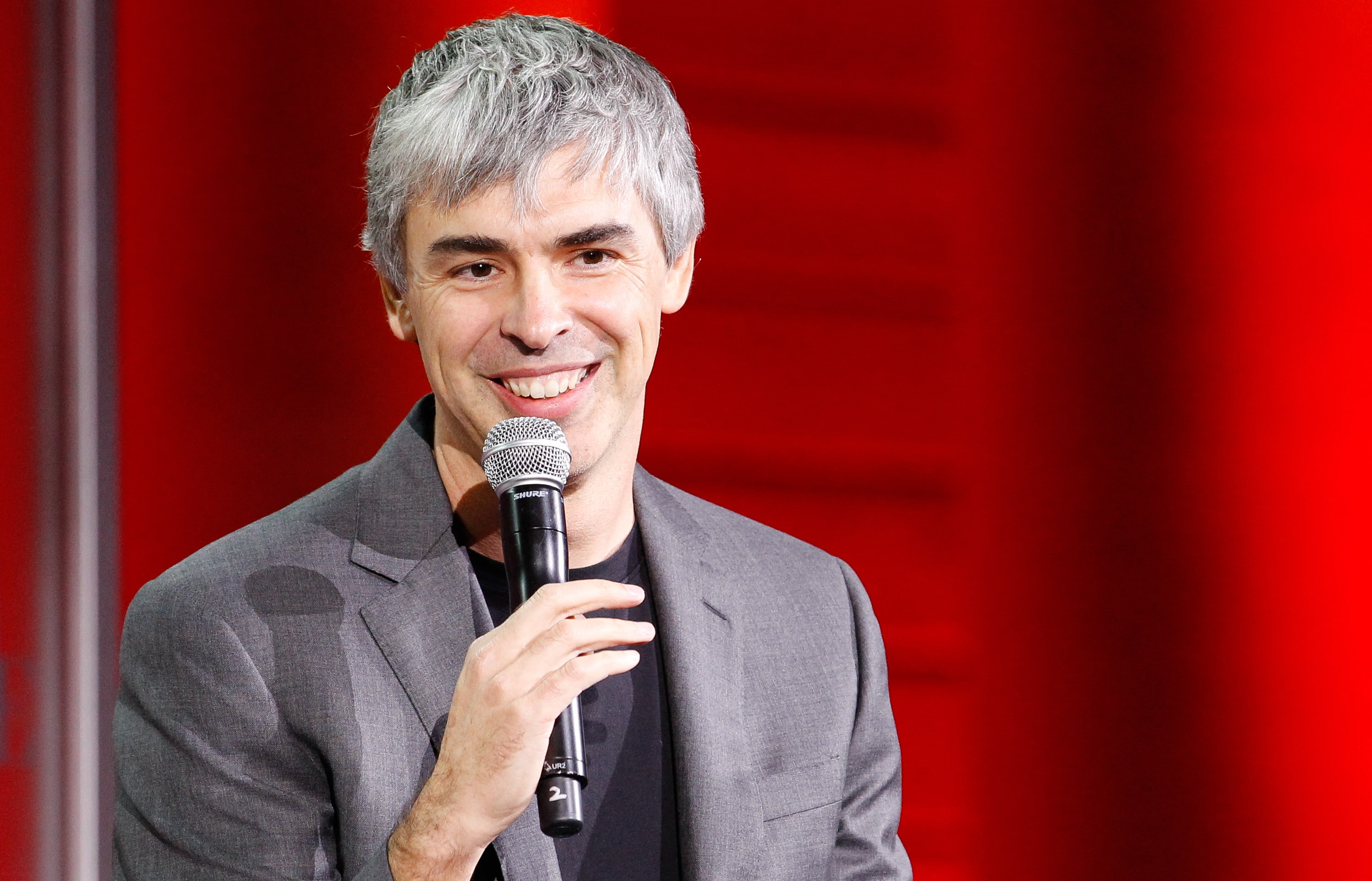 Google co-founder Larry Page.