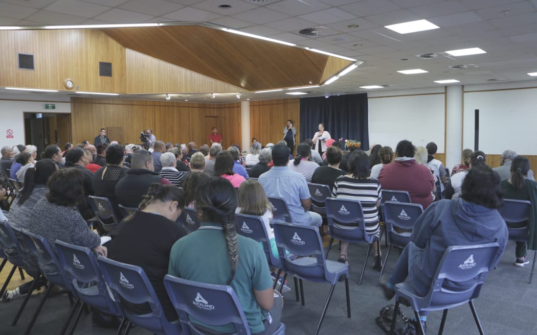 The Ōtāhuhu community meeting to air grievances over the 11 child sex offenders that were housed in the community nearby to two schools.