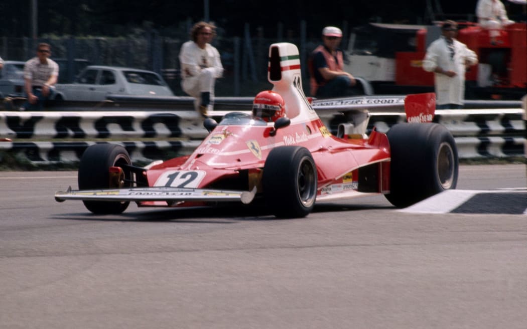 1975 Ferrari driver Niki Lauda