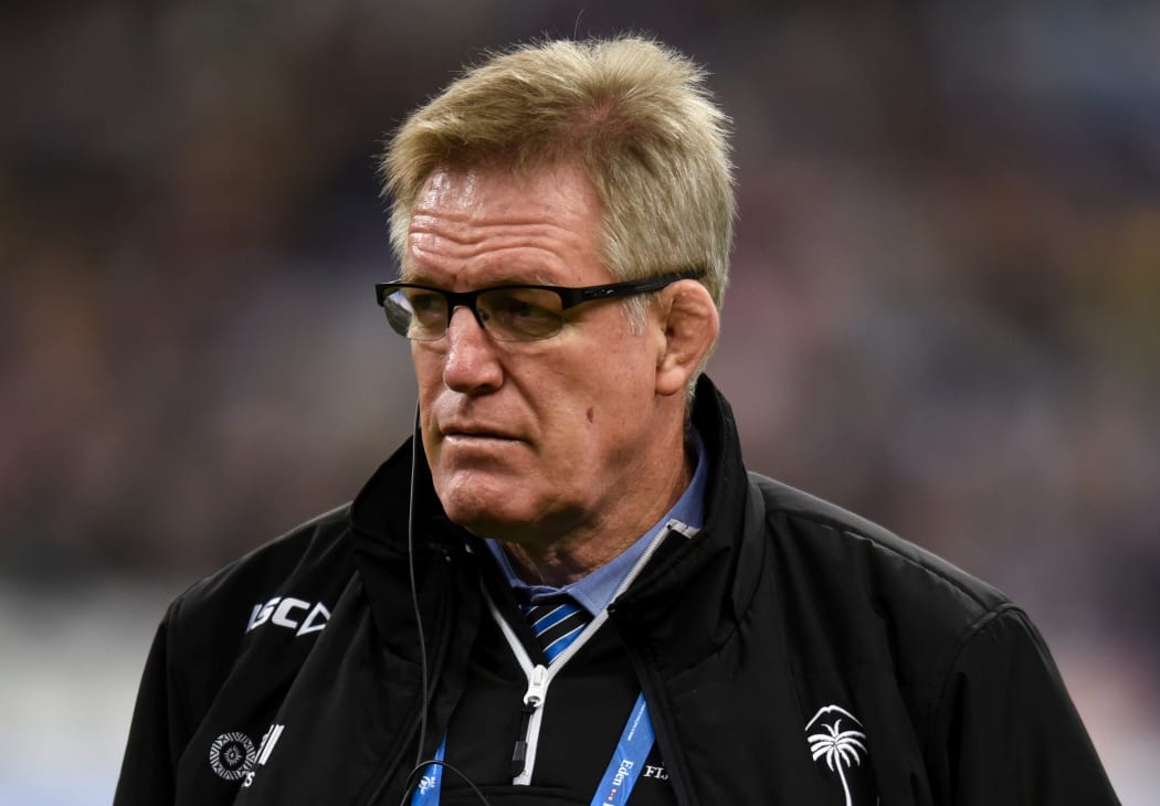 Fiji coach John McKee.