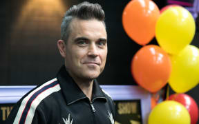 Robbie Williams celebrates his 44th birthday at The Northern Club in Auckland.
