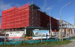 The new hospital being built in Greymouth.