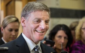 Bill English announcing he will run for job as PM