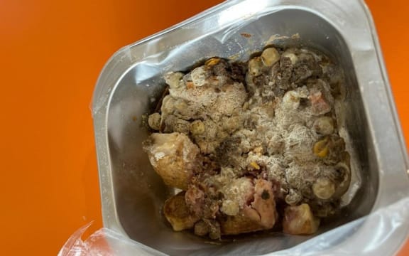 The rotten food served to students at Haeata Community Campus.