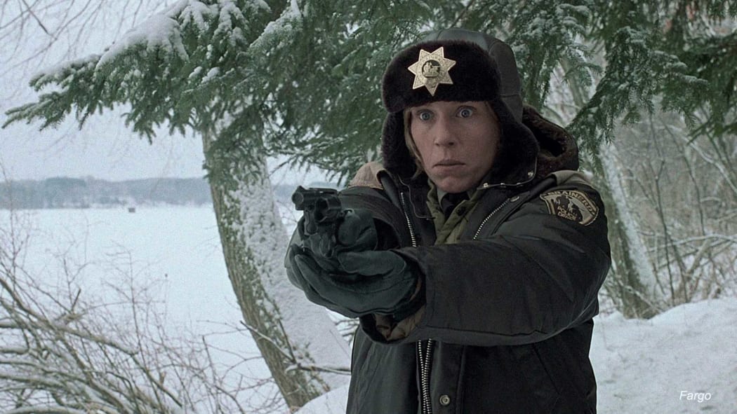 Frances McDormand as Marge Gunderson in the Coen Brothers’ Fargo