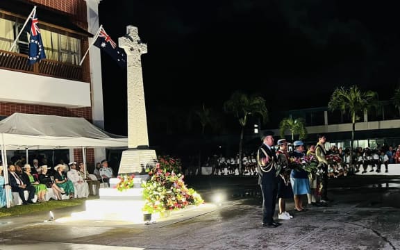 ANZAC day was commemorated with a Dawn Service in Rarotonga.