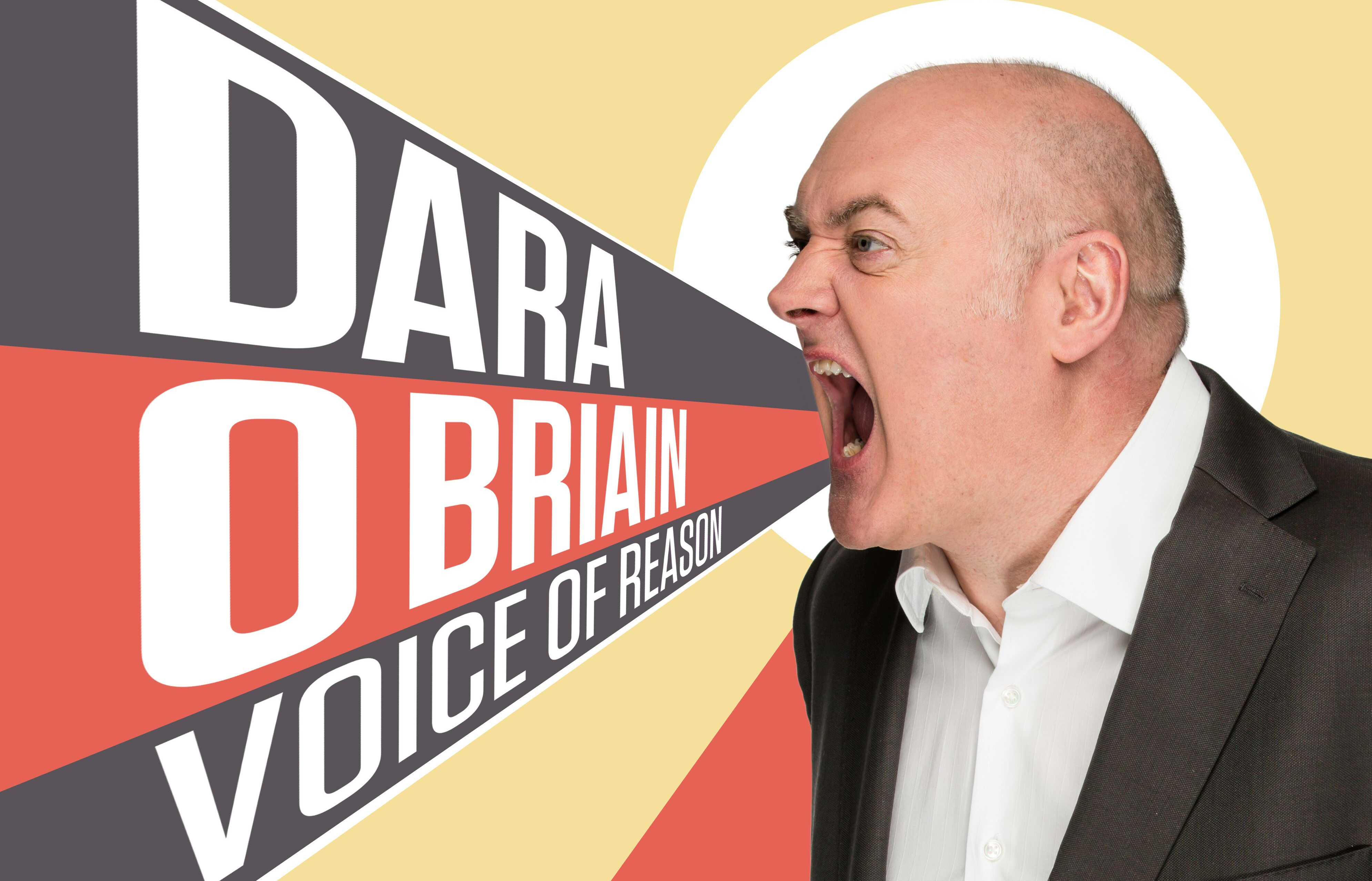 Dara O'Briain is visiting New Zealand on his Voice of Reason tour.