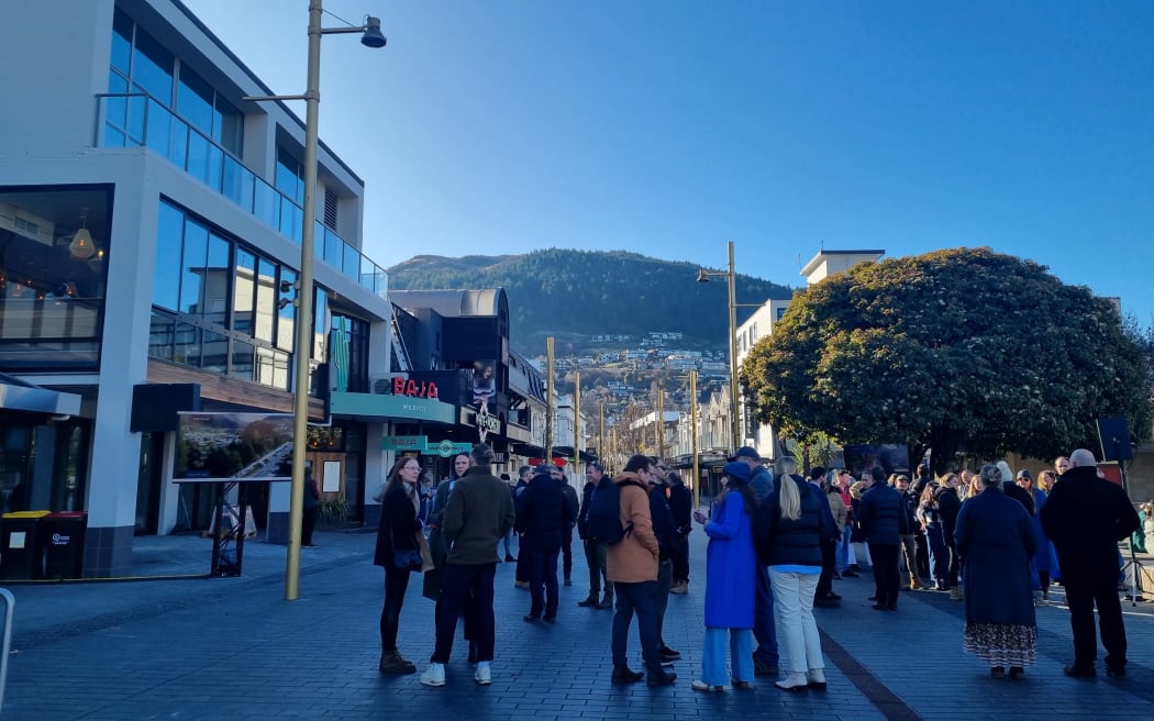 Revamped Beach St in Queenstown