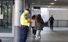 The security guard who took photos of children at the station. Cityguard's managing director Ian Crawford said it was routine for security guards to take photographs of members of the public.
