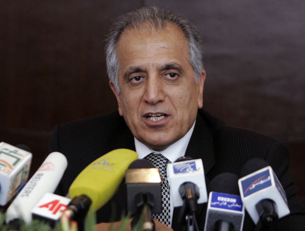 Zalmay Khalilzad, special adviser on reconciliation in Kabul, Afghanistan.
