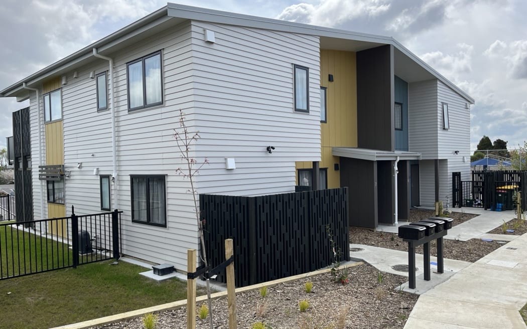 One of the new Salvation Army social houses in Hamilton.