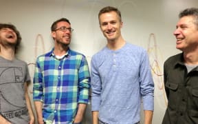 Snarky Puppy's Michael League, Bill Laurance and Bob Reynolds