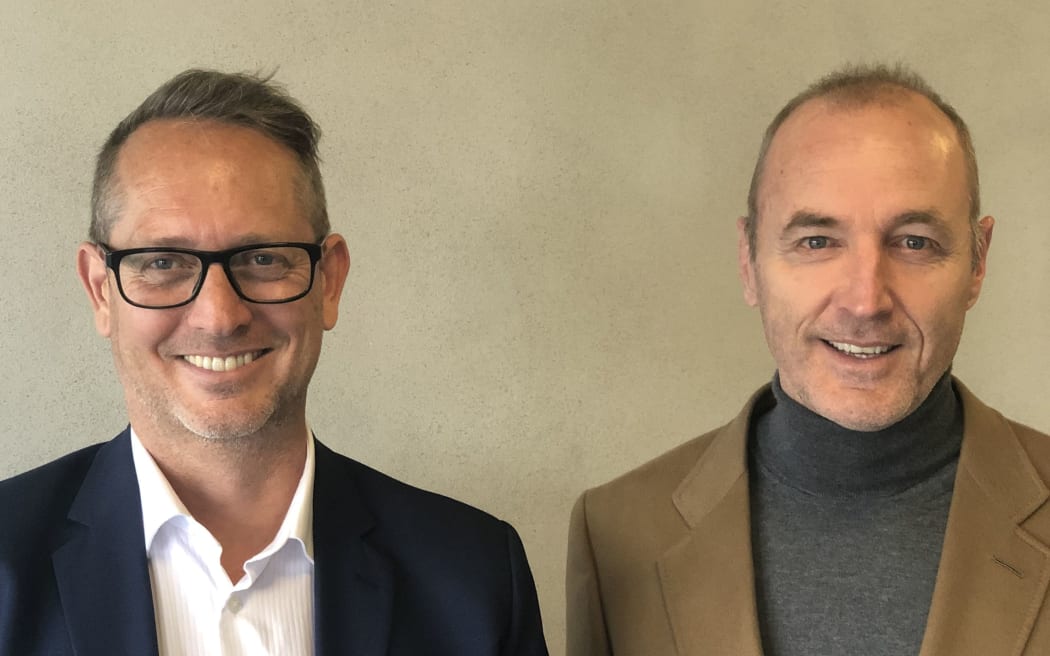 Avid AML founders Daniel Rogers and Andrew Weston.