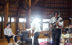 LEAO perform at Samoa House in Auckland as part of RNZ Music Live Sessions