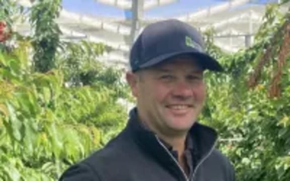 Clyde Orchards Manager, Kris Robb. Supplied