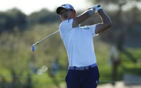 Danny Lee at the Waste Management Phoenix Open at TPC Scottsdale on February 5, 2016 in Scottsdale, Arizona. Scott Halleran/Getty Images/AFP