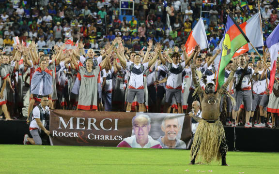 Team New Caledonia - reigning Pacific Games champions - in Honiara to defend their crown. 19 November 2023