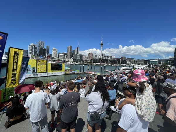 Crowds at the Manu World Champs competition in 2025.