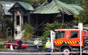 The Fire Service said it was called to the fire in Collingwood Street in Hamilton just after 5am.