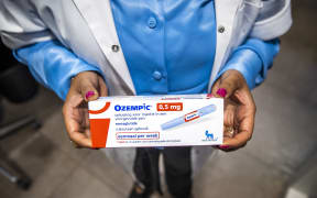 2022-11-10 15:30:04 THE HAGUE - The diabetes medicine Ozempic in a pharmacy. ANP REMKO DE WAAL netherlands out - belgium out (Photo by REMKO DE WAAL / ANP MAG / ANP via AFP)