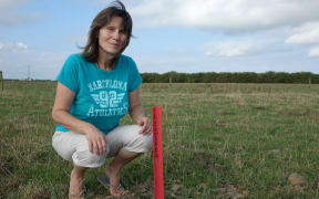 Jeanette Wilson says a seismic surveying charge has been set into the ground just 10 metres away from a well which is her principle source of water.
