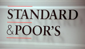 S&P signage: AFP # Par6708037