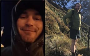 Scott Harris (left) and Lochie Bellerby were on board the Gulf Livestock 1.