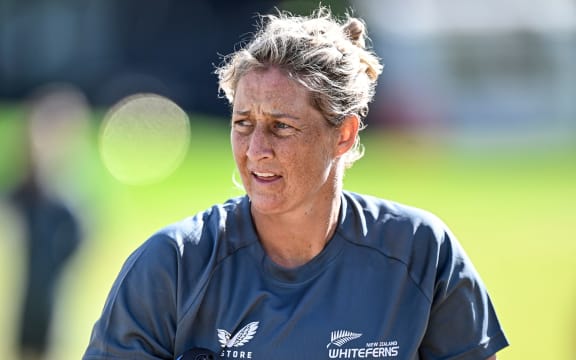 Sophie Devine of New Zealand