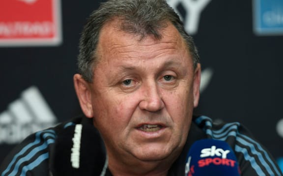 Ian Foster coach of All Blacks during All Blacks Press Conference at Sandton Convention Centre, Johannesburg, South Africa on the 11 August 2022 © Sydney Mahlangu/BackpagePix  / www.photosport.nz