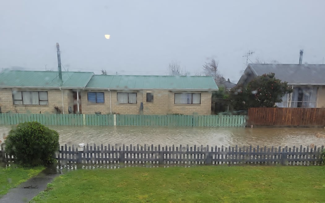 Flooding at Pahiatua.