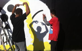 Massey High School Graffiti Art Project