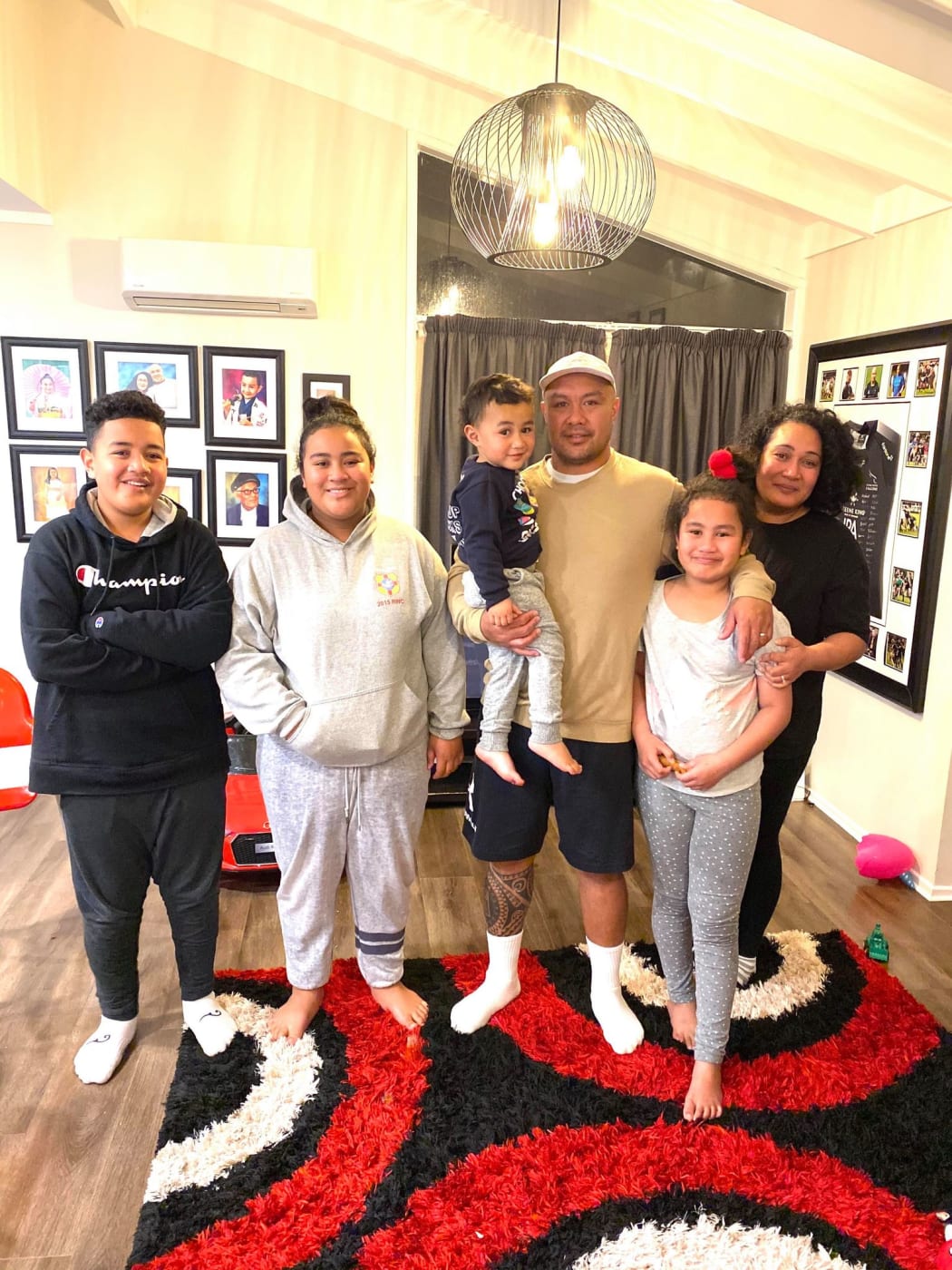 The Latu family.