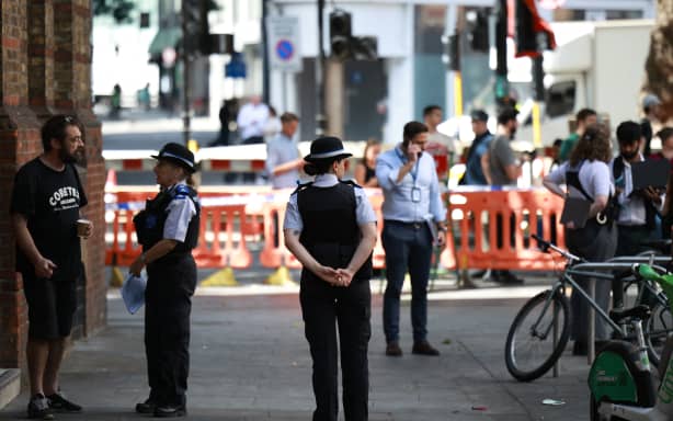 Four people stabbed in Covent Garden, London