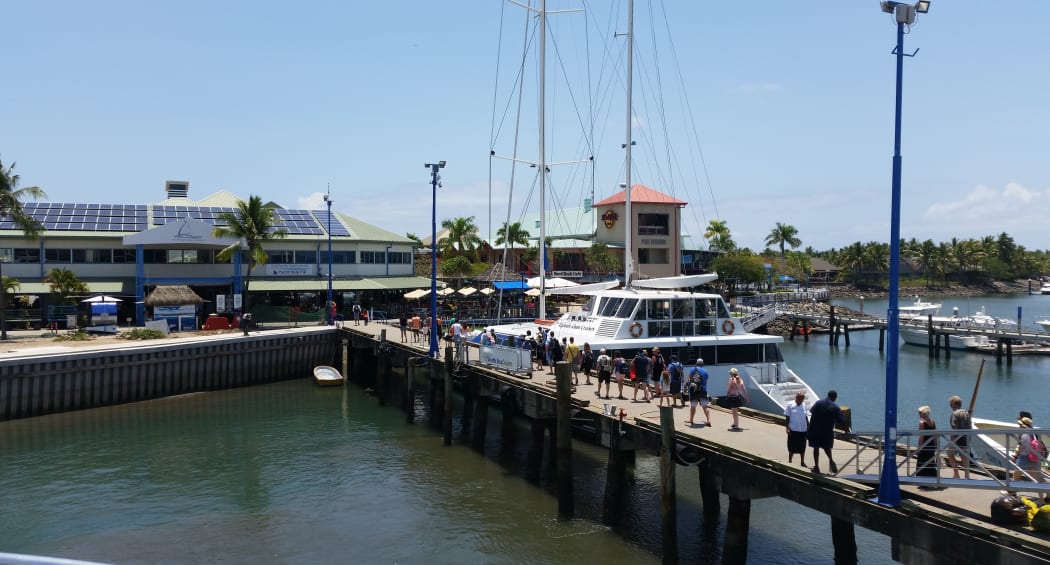 Port Denarau near Nadi, Fiji.