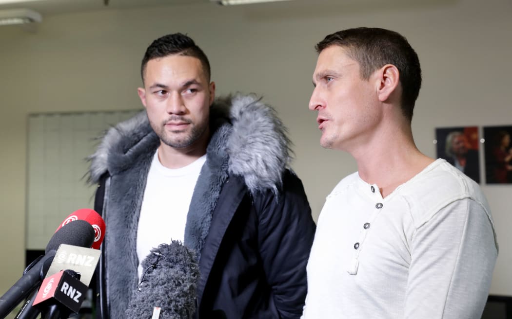 Joseph Parker and David Higgins.