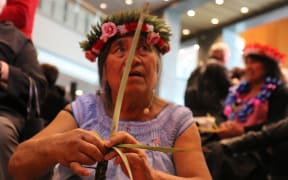 Kaetaeta Watson was born on Tabiteuea Island in Kiribati she has over half a century of weaving knowledge and experience.