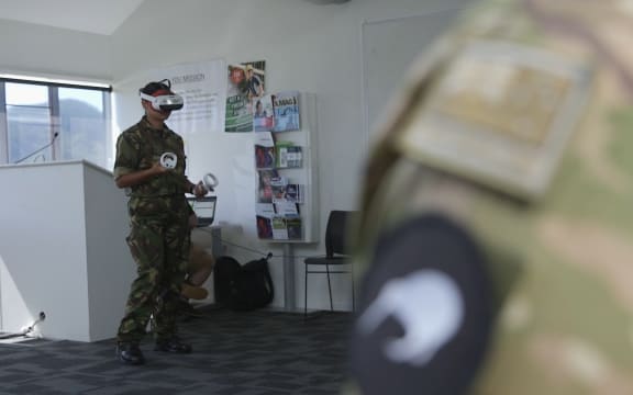 Defence Force VR training.