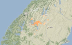 The earthquake on Saturday 12 July, 2025 was centred west of Lake Wakatipu, on the other side of the lake from Queenstown, a GeoNet map showed.