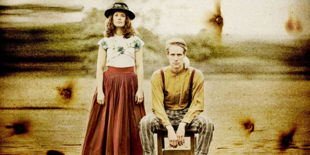 Ella Becroft and Tom Eason in Dust Pilgrim by Red Leap Theatre