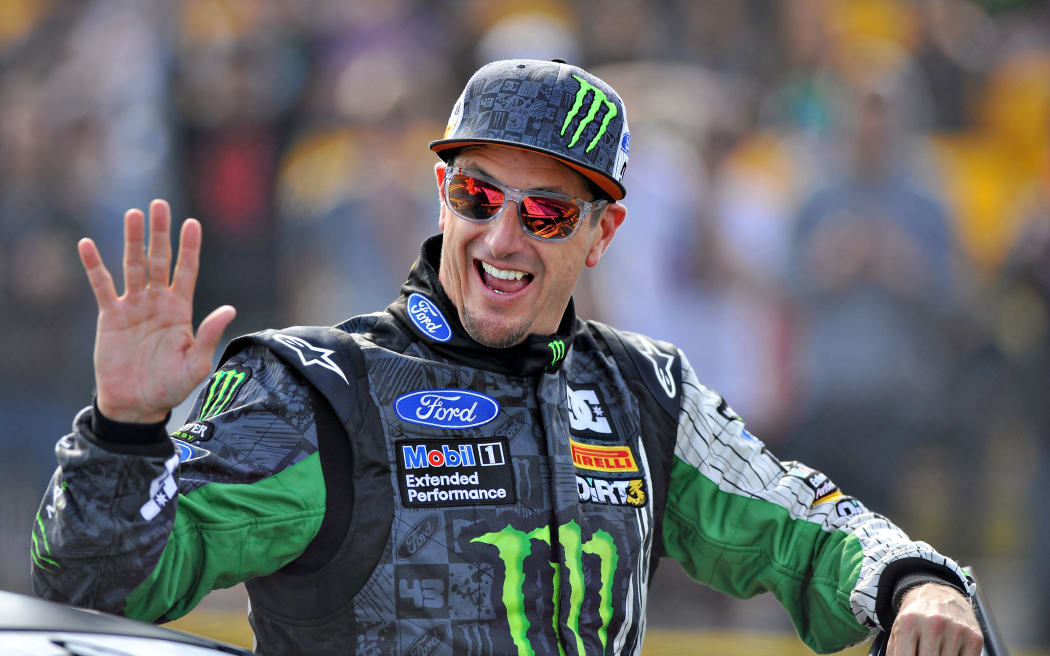 American driver Ken Block who died in 2023